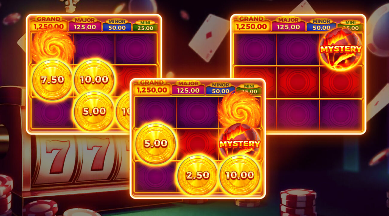 выигрышные комбинации в Coin Volcano 