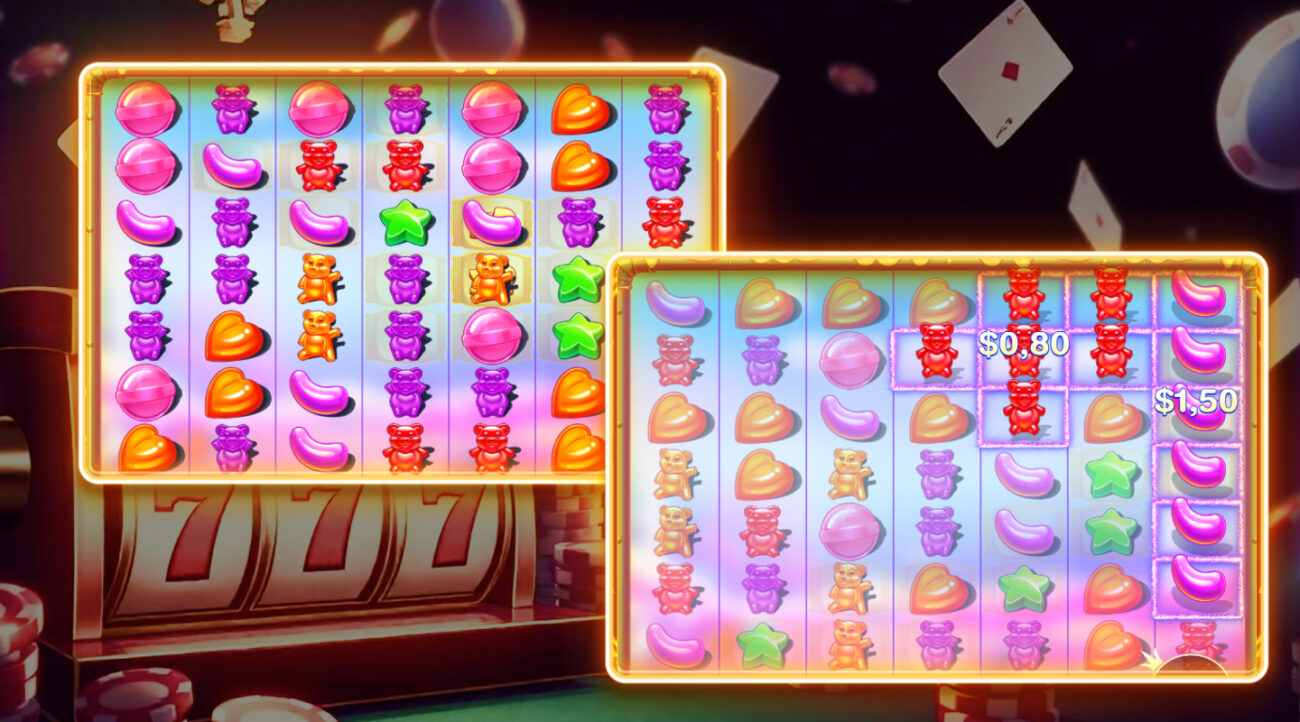 бонусы за депозит в Sugar Rush 1000
