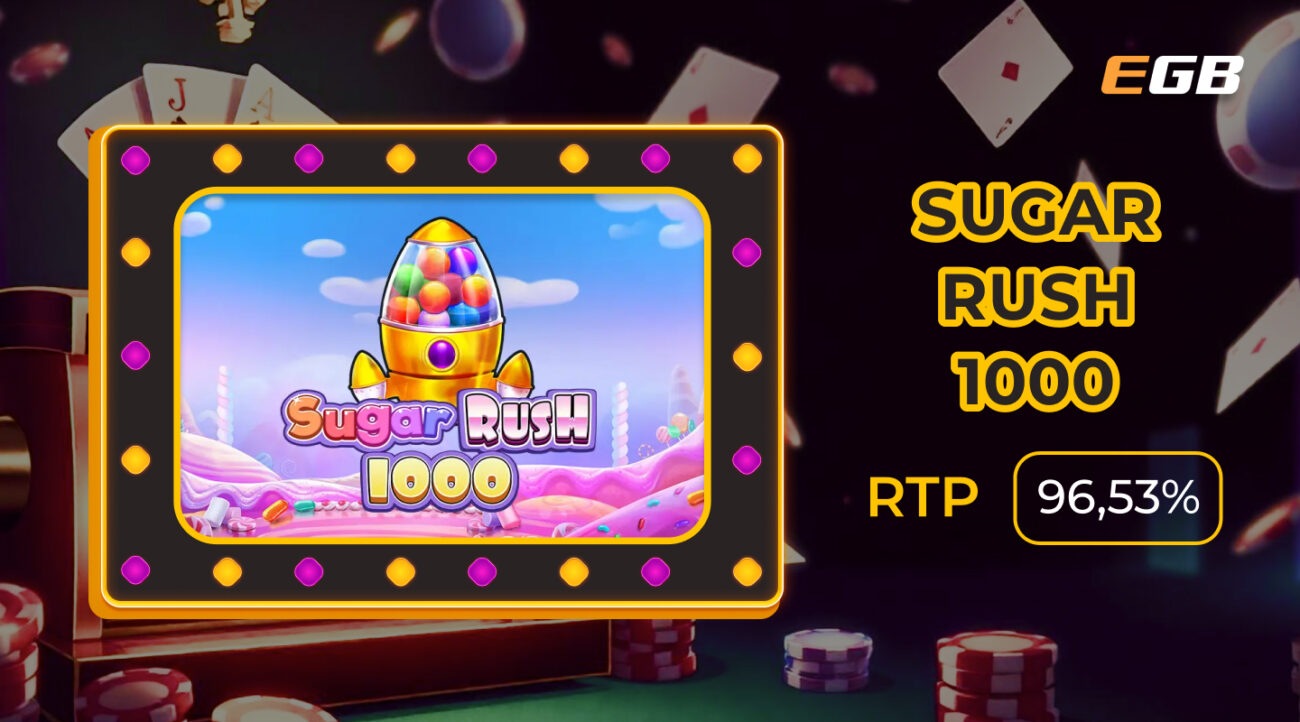 бонусы в Sugar Rush 1000
